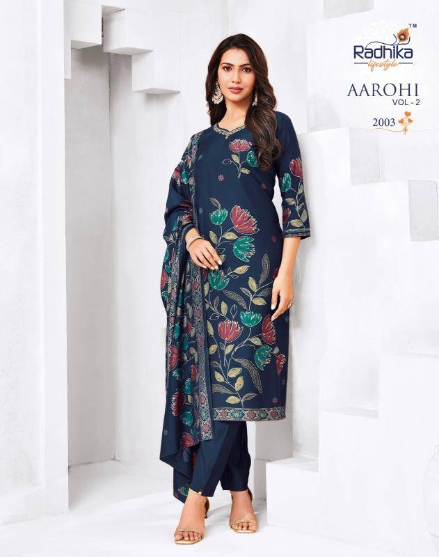 Radhika lifestyle aarohi vol 2 Kurti wholesale shop in Kolkata